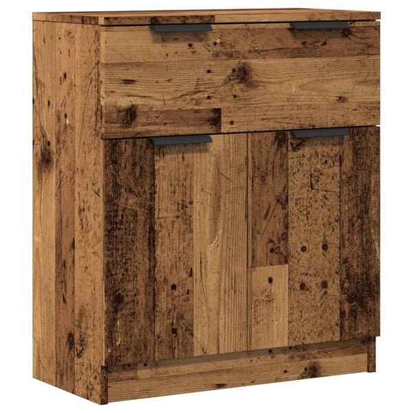 vidaXL Buffet vieux bois 60x30x70 cm bois d'ing&eacute;nierie