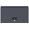 vidaXL Armoire murale pour garage Anthracite 60 x 33 x 35 cm