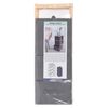 H&S Collection Armoire de rangement avec 3 bo&icirc;tes de rangement Gris fonc&eacute;