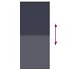 vidaXL Store enrouleur occultant 124,4 x 230 cm, largeur du tissu 120 cm, coloris marine