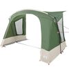 vidaXL Tente Caravane avec toit avec stockage Vert 252 x 245 x 245 cm