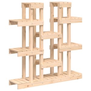 vidaXL Support &agrave; plantes 104,5x25x109,5 cm Bois massif de pin