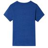 T-shirt pour enfants m&eacute;lange de bleu fonc&eacute; 116