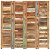 vidaXL Cloison de s&eacute;paration 168 cm Bois massif de r&eacute;cup&eacute;ration