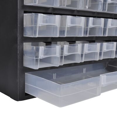 vidaXL Armoire à outils avec 41 tiroirs Plastique