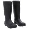 vidaXL Bottes de pluie noir taille 41 PVC