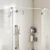 vidaXL Pomme de douche pluie acier inoxydable 304 20 cm ronde