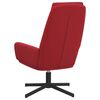 vidaXL Chaise de relaxation Rouge bordeaux Velours