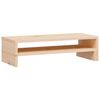 vidaXL Support pour moniteur (52-101)x22x14 cm Bois de pin solide