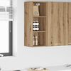 vidaXL Armoire suspendue Ch&ecirc;ne artisanal 30 x 29,5 x 80 cm