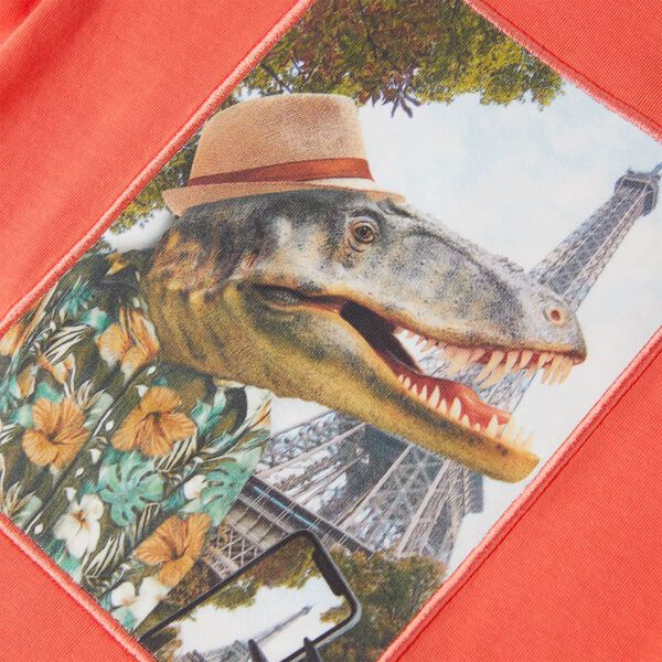 T-shirt pour enfants rouge clair 116