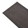 vidaXL Planches de sol 18 pcs Gris fonc&eacute; 5,26 m&sup2; PVC