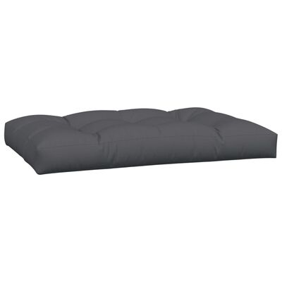 vidaXL Coussins de palette lot de 2 anthracite tissu