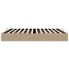 vidaXL Cadre de lit ottoman sans matelas cappuccino 180x200 cm