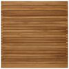 vidaXL Plateau de table 90 x 90 x 3,5 cm Carr&eacute; Bois de teck massif