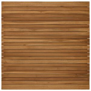 vidaXL Plateau de table 90 x 90 x 3,5 cm Carr&eacute; Bois de teck massif