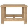 vidaXL Table basse 45x45x30 cm bois massif de teck