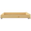 vidaXL Tiroirs de lit 2 pcs Bois de pin massif