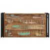 vidaXL Table basse multicolore 80x40x35 cm bois de r&eacute;cup&eacute;ration massif