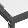 vidaXL Table console Transparent 140x35x75,5 cm Verre tremp&eacute;