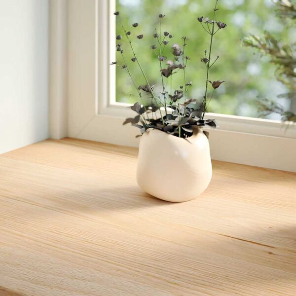 vidaXL Appuis de fen&ecirc;tre 2 pcs non trait&eacute; 160x20x2cm bois ch&ecirc;ne massif