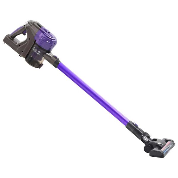 vidaXL Aspirateur R&eacute;glable Violet 23.5 x 23 x 112.5 cm Aluminium