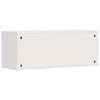 vidaXL Armoire murale pour garage Blanc 90 x 33 x 35 cm