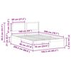 vidaXL Cadre de lit Gris fonc&eacute; 160 x 200 cm Pin massif