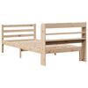 vidaXL Cadre de lit avec t&ecirc;te de lit sans matelas 90x200 cm