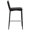 vidaXL Tabourets de bar lot de 2 marron similicuir