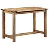 vidaXL Table &agrave; manger 110x55x75 cm bois de manguier massif
