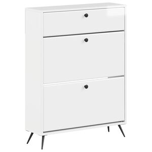 vidaXL Cabinet &agrave; chaussures BREDA 78 x 24 x 103 cm Bois d'ing&eacute;nierie
