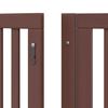 vidaXL Barri&egrave;re pour chien avec porte pliable 6 panneaux bois peuplier