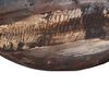 vidaXL Table basse Bois de r&eacute;cup&eacute;ration massif Base noire 60x60x33 cm