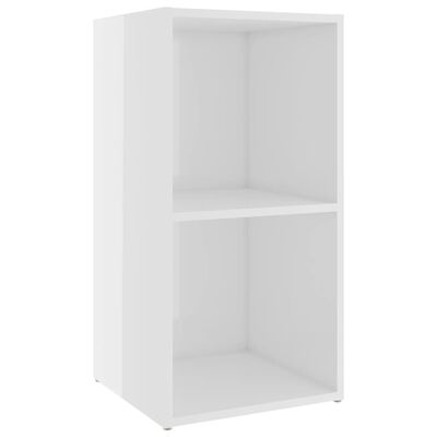 vidaXL Meubles TV 4 pcs Blanc brillant 72x35x36,5 cm Bois d'ingénierie