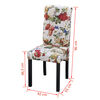 vidaXL Chaises &agrave; manger lot de 6 multicolore tissu