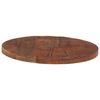 vidaXL Dessus de table Ø 40x3,8 cm rond bois massif de récupération
