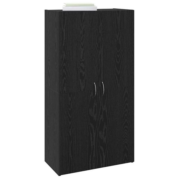 vidaXL Cabinet de Bureau avec &eacute;tag&egrave;re Ch&ecirc;ne artisanal 60 x 32 x 115 cm