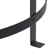 vidaXL Foyer ext&eacute;rieur avec gril en acier inoxydable 76 cm
