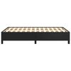 vidaXL Cadre de lit sans matelas noir 120x190 cm similicuir