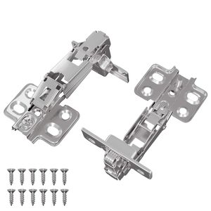 vidaXL Charni&egrave;re 2 pi&egrave;ces Nickel 139 x 64,1 x 10 mm Fer