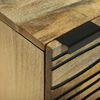 vidaXL Cabinet de chevet Marron 40 x 33 x 46 cm Bois d'acacia massif