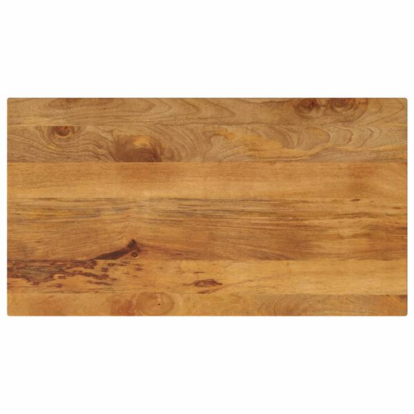 vidaXL Dessus de table 100x50x2,5cm rectangulaire bois massif manguier