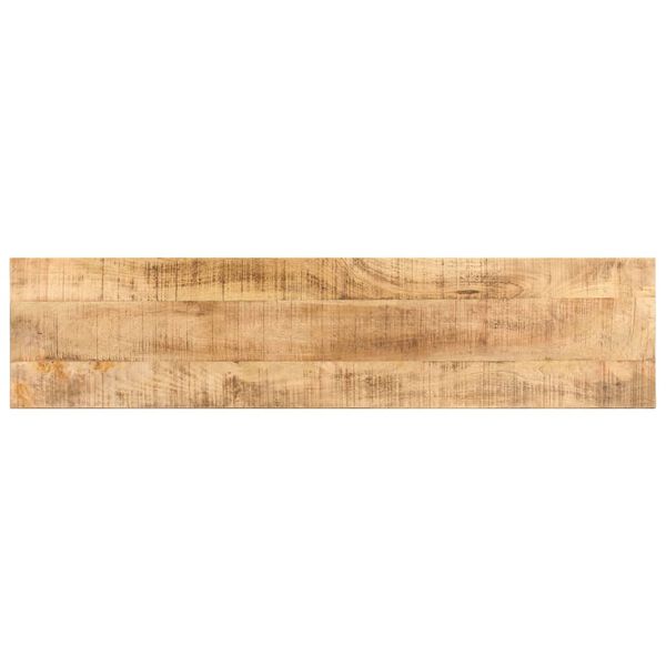 vidaXL Meuble TV 130x30x42 cm Bois de manguier brut