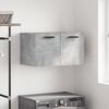 vidaXL Armoire murale Gris b&eacute;ton 60x36,5x35 cm Bois d'ing&eacute;nierie