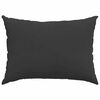 vidaXL Coussins de canapé 2 pcs Noir 70 x 50 cm tissu