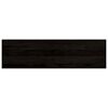 vidaXL Marches d'escalier 12 pcs marron fonc&eacute; 90x30x2 cm ch&ecirc;ne massif