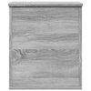 vidaXL Bo&icirc;te de rangement sonoma gris 40x42x46 cm bois d'ing&eacute;nierie