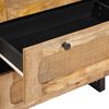 vidaXL Buffet Marron Bois de mangue massif