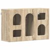 vidaXL Armoire suspendue avec &eacute;tag&egrave;re Ch&ecirc;ne Sonoma 60 x 20 x 40 cm